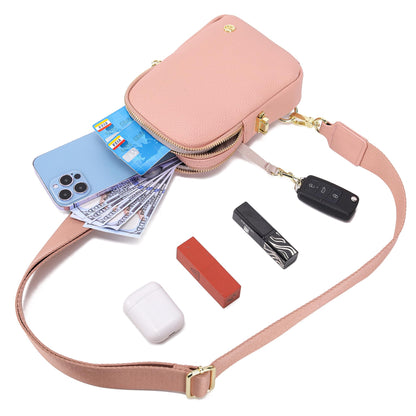 INICAT Anti Theft Crossbody Bags for Women Travel Small Sling Bags Cross Body Bag Purses for Woman