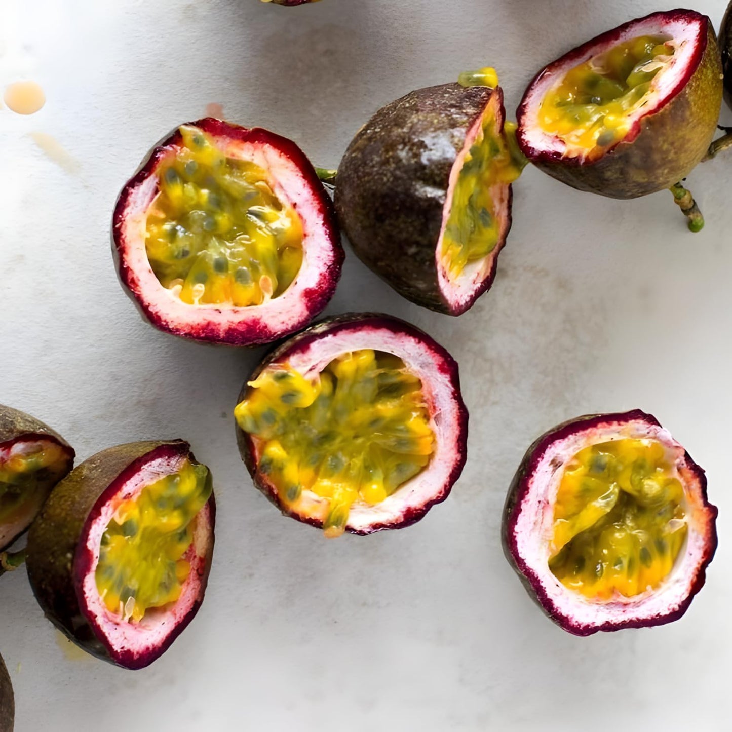 Passion Fruit Plant Live - Red Passionfruit | Size 4 Inch Tall | Fast Growing Red Passion Fruit with Striking Red Flowers for Pergolas, Arbors & Garden Spaces
