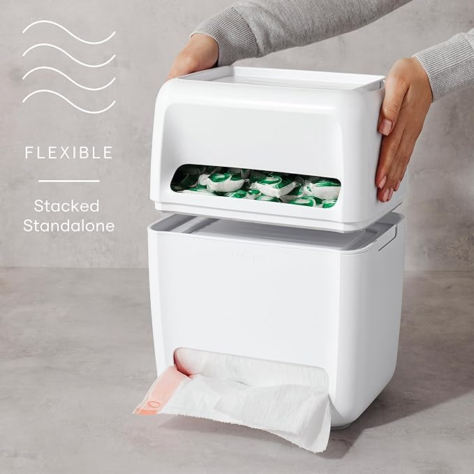 YouCopia SinkSuite Bag & Pod Dispenser, Standing Garbage Bag and Dishwasher Pod