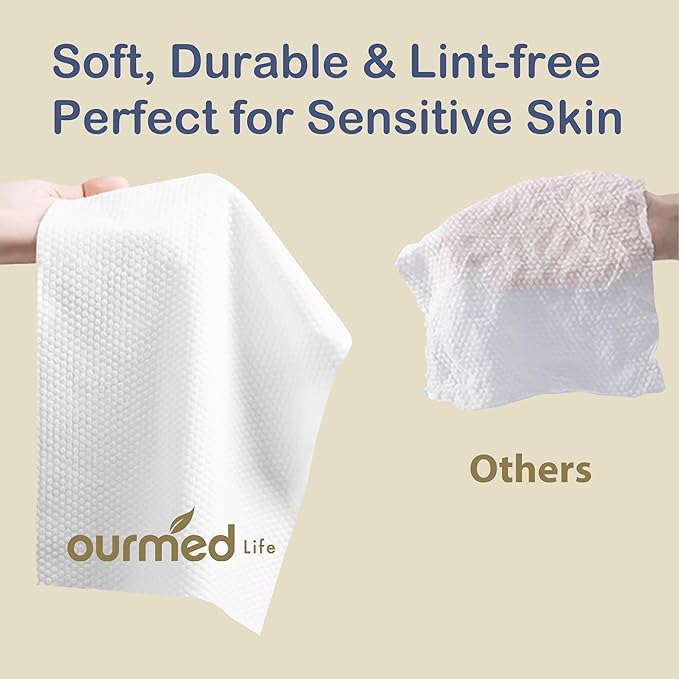Ourmed Life Compressed Towel Tablets – Portable, Individually Wrapped