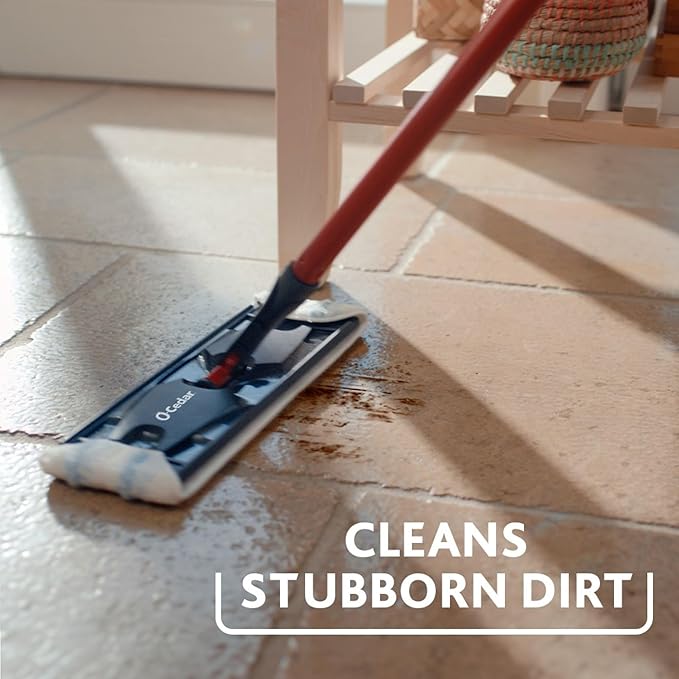 O-Cedar H2prO Flat Mop System | Quick Cleaning Tool | Clean