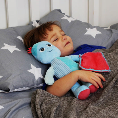 In The Night Garden Iggle Piggle Talking Teddy Bear, Cbeebies Cute & Sensory toys. Comforting sounds. Kids Toys and Baby toys 0-6 months, Blue