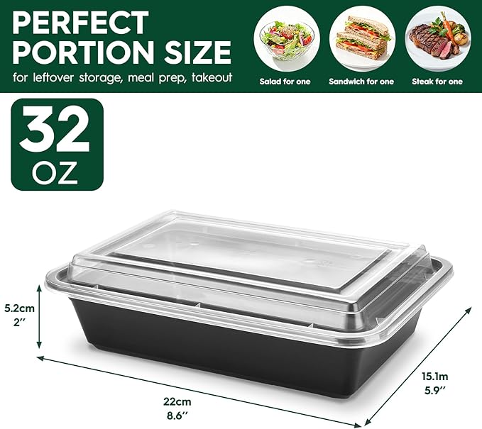 Glotoch Meal Prep Containers