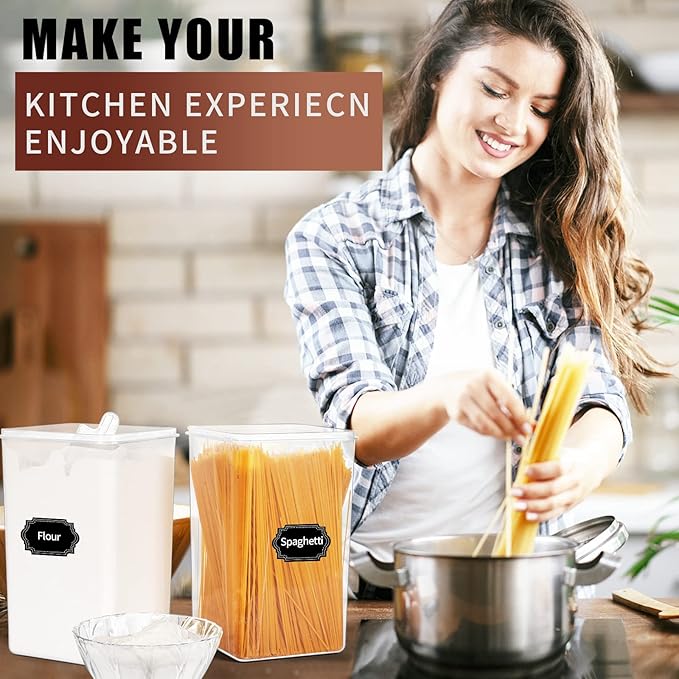 Skroam Large Airtight Food Storage Containers