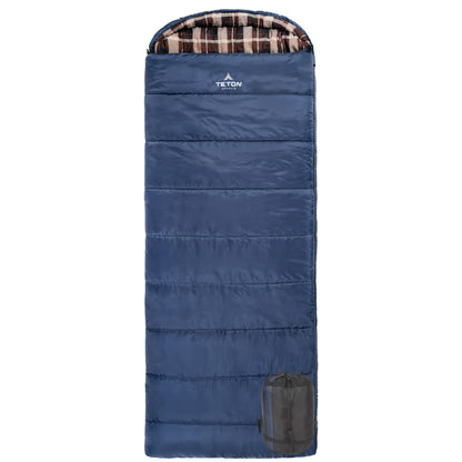Teton Celsius XL 0F Degree Sleeping Bag, Durable and Warm Sleeping Bag for Adults and Kids. Camping Made Easy….and Warm. Compression Sack Included