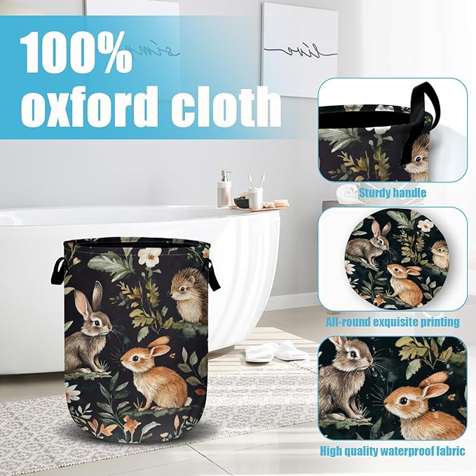 Cute Animal Laundry Basket, Laundry Hamper Collapsible Oxford Cloth