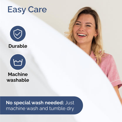 Bulk Case Pack of 10 Sheet Sets - Complete 4 Piece Sheet Sets - Bulk Twin Size Bedding - Wholesale Case Pack for Hotels, Spa & Airbnbs - Deep Pocket & Wrinkle Free - Cooling & Breathable - Twin, White