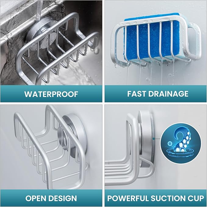 TAILI Sponge Holder for Kitchen Sink