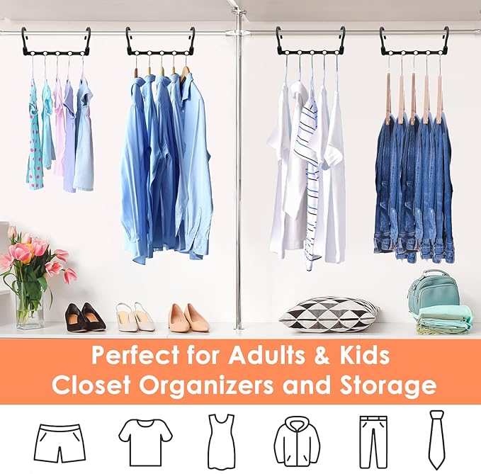 Closet Organizers and Storage, Magic Space Saving Hangers