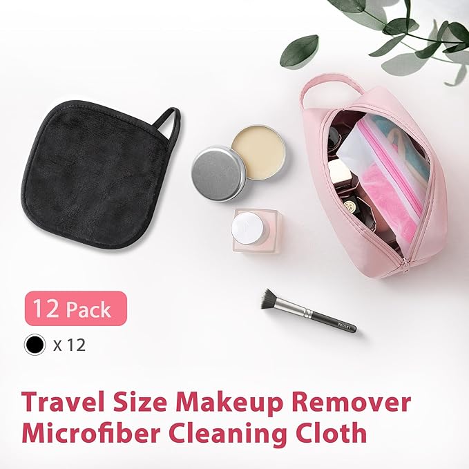 Makeup Remover Cloth, Makeup Remover Pads Microfiber Face Washcloth
