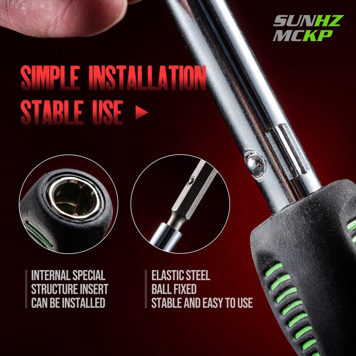 SUNHZMCKP 8 in 1 Screwdriver, Portable multi-purpose screwdriver set，High-Strength Bits, Phillips, Slotted, Torx，Suitable for outdoor and daily repair tools,Practical hand tools