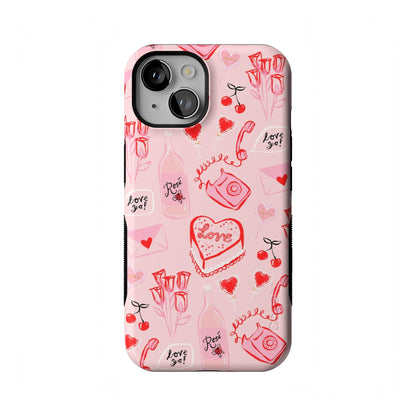 Casely iPhone 14 Case | Pastel Garden | Sunday Best | Compatible with MagSafe | Bold Protective Design