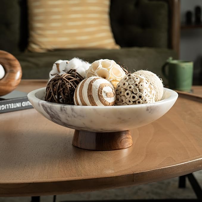 Cork & Mill Marble Decorative Bowl