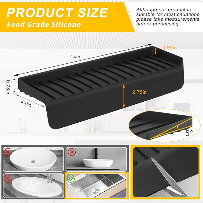 Silicone Sink Edge Protectors