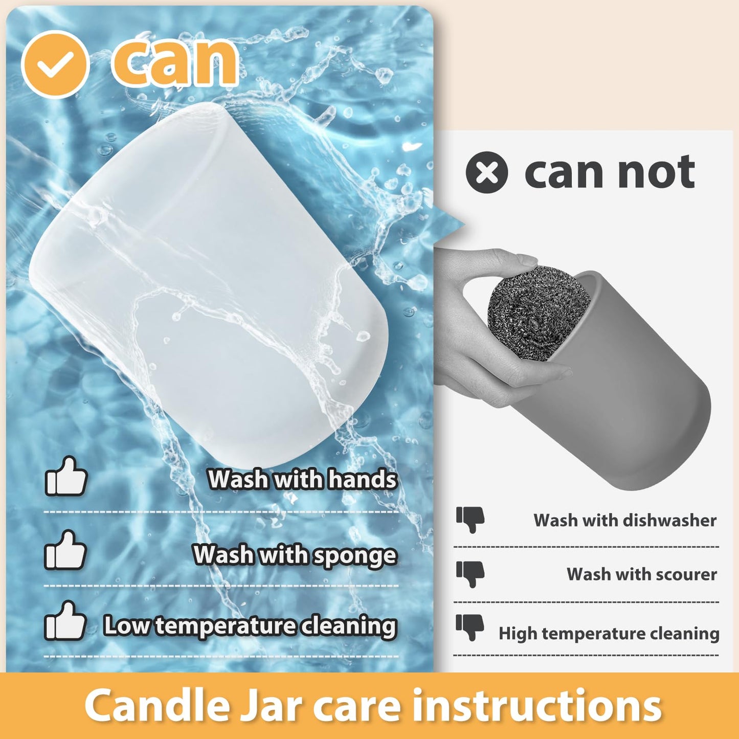 SHOWIN 10 OZ Thick Candle Jars for Making Candles 15 Pcs, Empty Jars with Wood Lids for Candle Making, Sample Container, Frosted Green