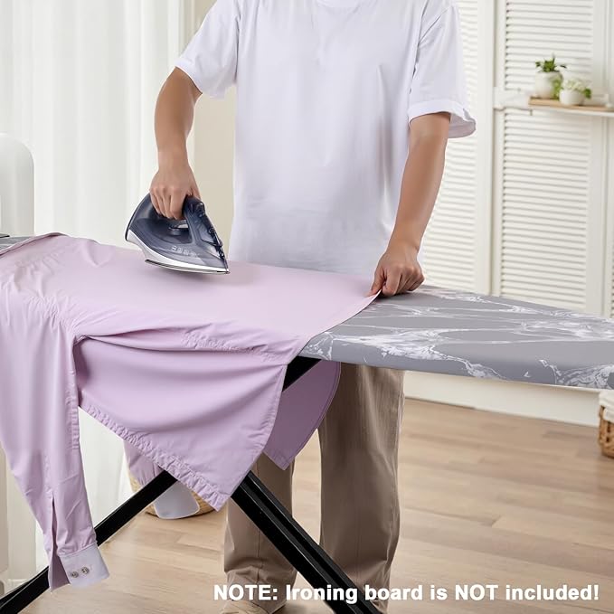 Seiritex Ironing Board Cover and Pad 54 x 15 inches, Thick Padding