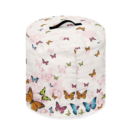Tutolipy Butterflies Pressure Cooker Cover Round Dust-proof Cover for Bread Maker Rice Maker Soup Pot Pressure Cooker Coffee Maker Cover