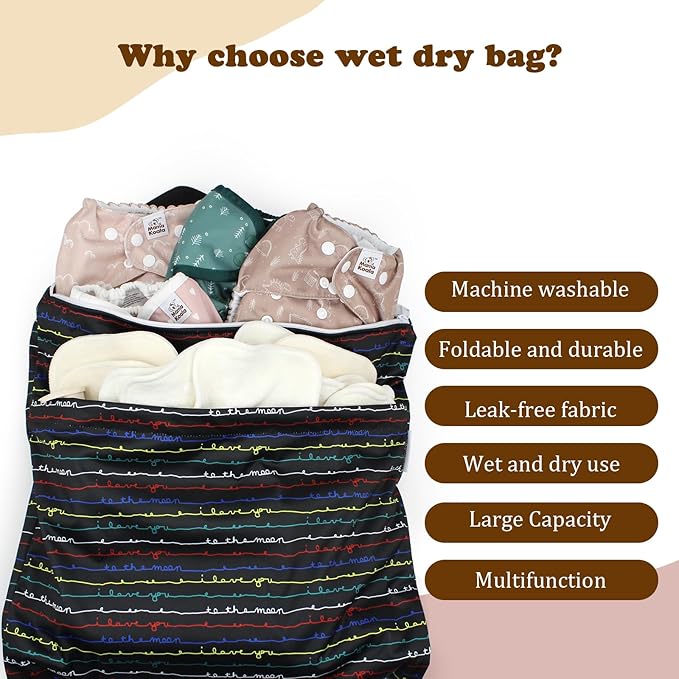 Mama Koala Reusable Hanging Wet Dry Bags