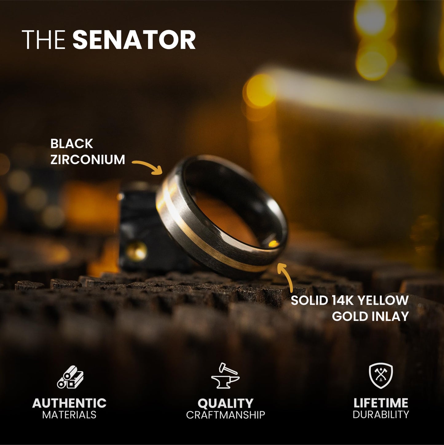 Manly Bands The Senator - Size 11