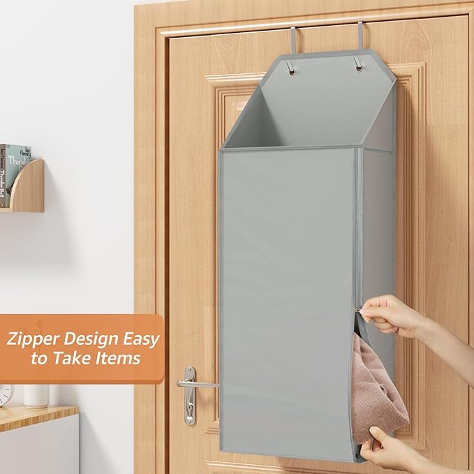 MaxGear Hanging Laundry Hamper, Over the Door Hamper