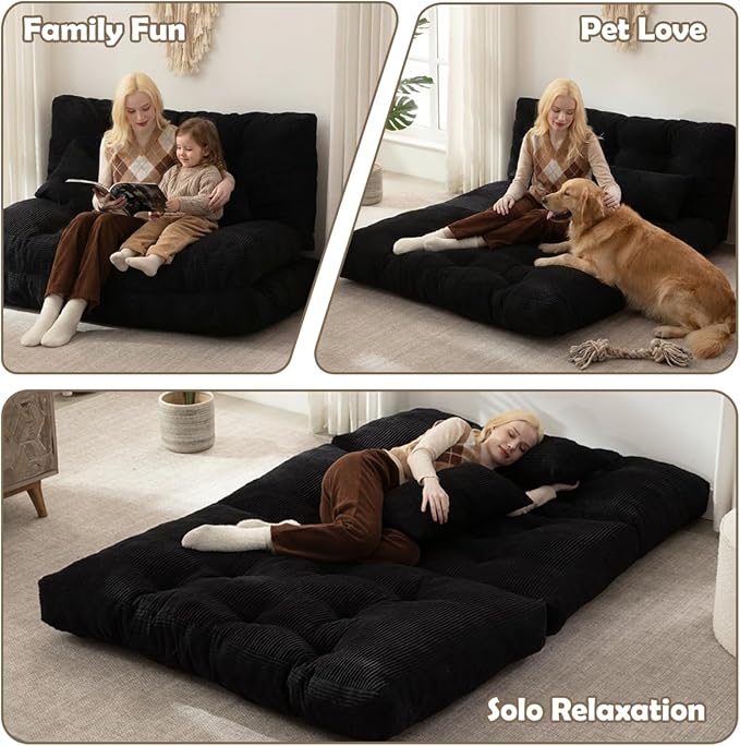 Folding Sofa Bed, Convertible Sleeper Chair