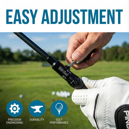 Gchee Golf Shaft Adapter Sleeve - 0.335" Tip Size, Compatible with P-ING G430/G425 Max/G410 Driver & Fairway Woods, Premium Golf Club Shaft Adapter for Golf Shaft Extension & Replacement (Black)