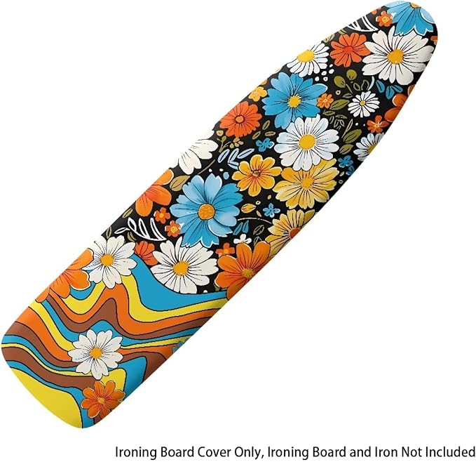 Hippie Floral Ironing Board Cover