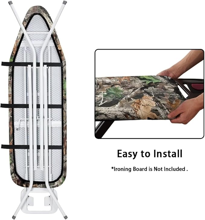 Hunting Ironing Board Cover and Pad Table Top Ironing Board Cover Standard Size