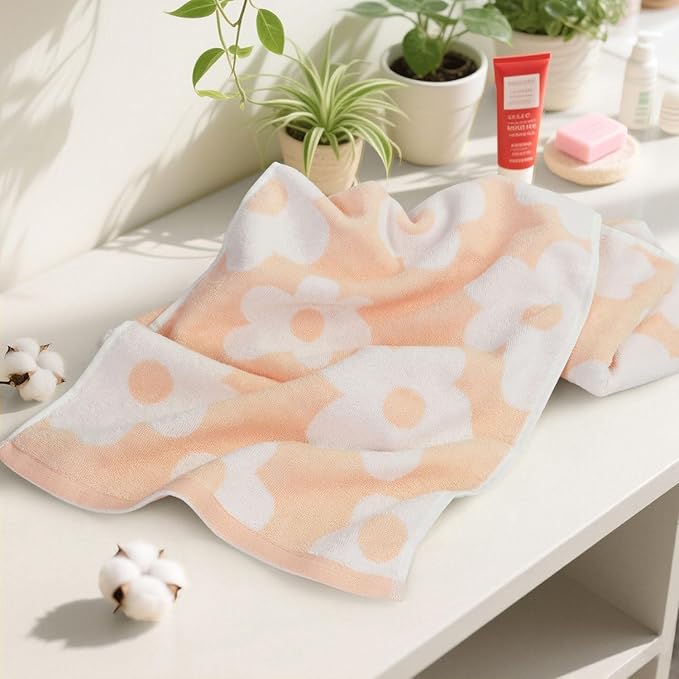 Jacquotha Floral Hand Towels for Bathroom