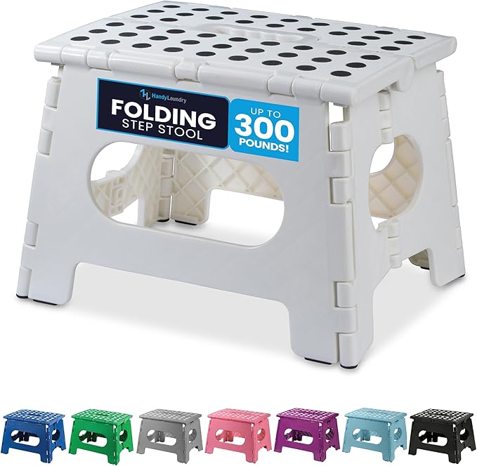 Handy Laundry Folding Lightweight Step Stool