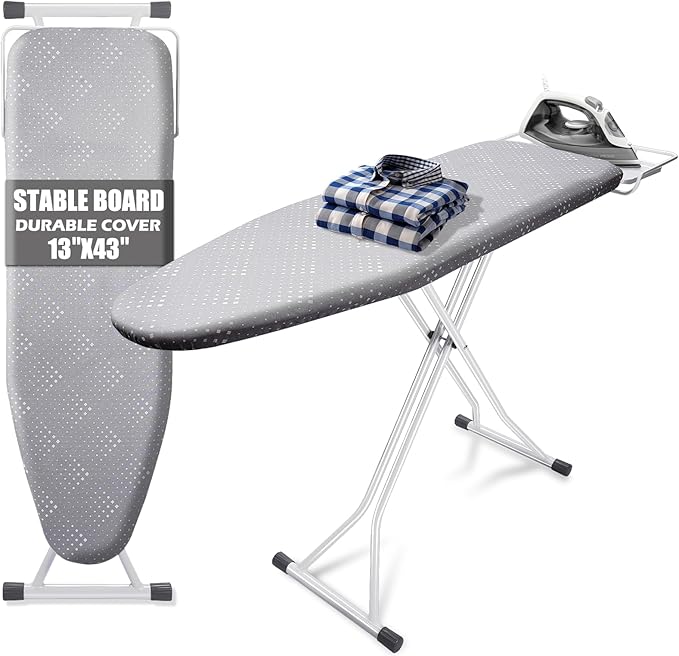 SheeChung Ironing Board 13"x43", Compact Ironing Board