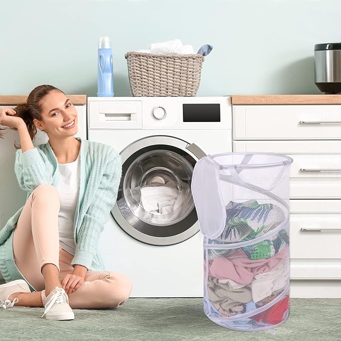 BATTOO 2 Pack Large Collapsible Laundry Basket