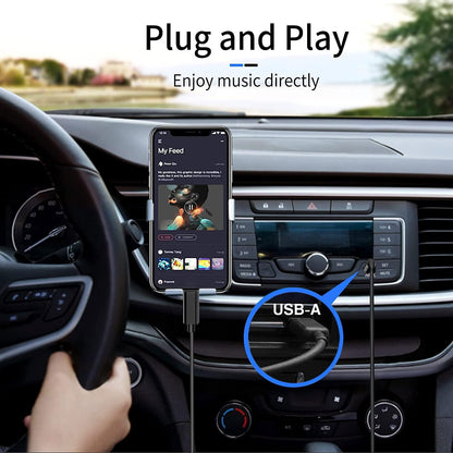 Car Carplay Cable for iPhone 17/16/15, USB A to USB C Cable Compatible for iPhone 17/16,17Air, 17/16/15 Pro Max,16E,16 Plus, iPad 10th/11 Gen,iPad Pro 12.9, Air 5th/4th Charger Cord,Car Charging Cable