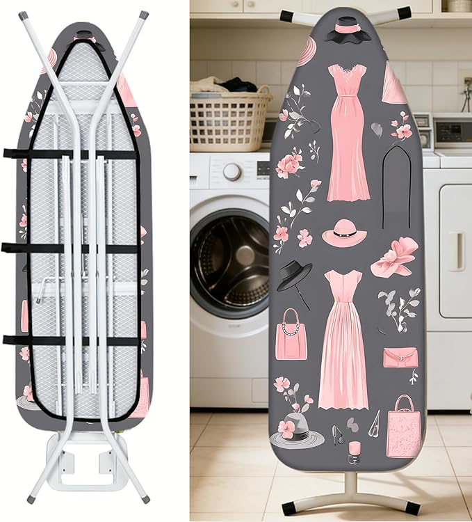 Nuxovilar Ironing Board Cover Needle Cotton 15x54 Inches | Ironing Board Cover