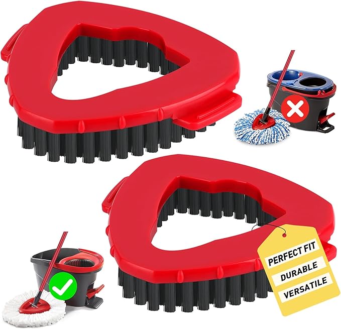 2 Pack Scrub Brush Replacement Head