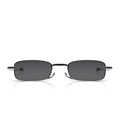 Read Optics Folding Reading Sunglasses, Tinted Sun Readers: Mens/Womens with UV-400 100% Protection Non-Prescription, Anti-Glare, High Clarity Rayguard Lenses +1.5 to 2.5 in Pocket-Size Flip-Top Case