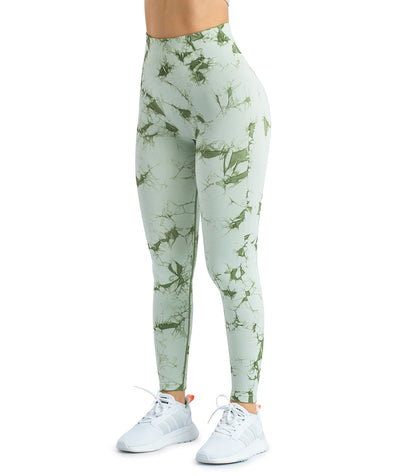 A AGROSTE Women Seamless Workout Leggings with Pockets Scrunch Butt Lifting Gym Leggings High Waisted Yoga Pants