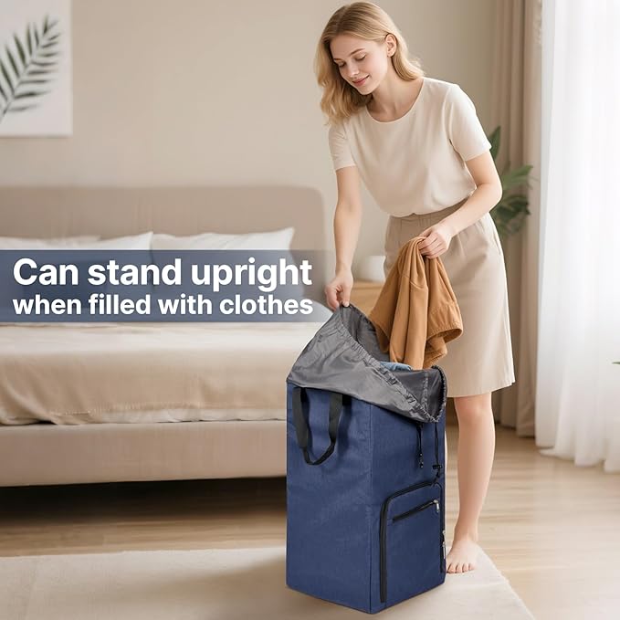 Bukere Laundry Backpack for College Students Dorm Essentials, Extra Large 90L