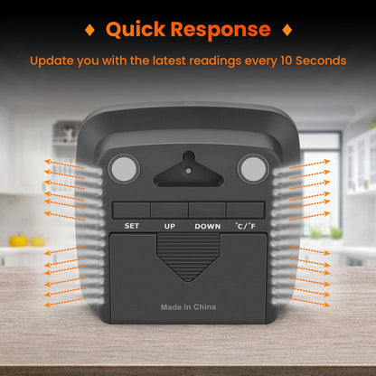 SMARTRO SC42 Professional Digital Hygrometer Indoor Thermometer Room Humidity Gauge Pro Accuracy Calibration