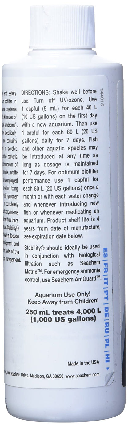 Seachem Stability Tank Stabilization System, 250 ml