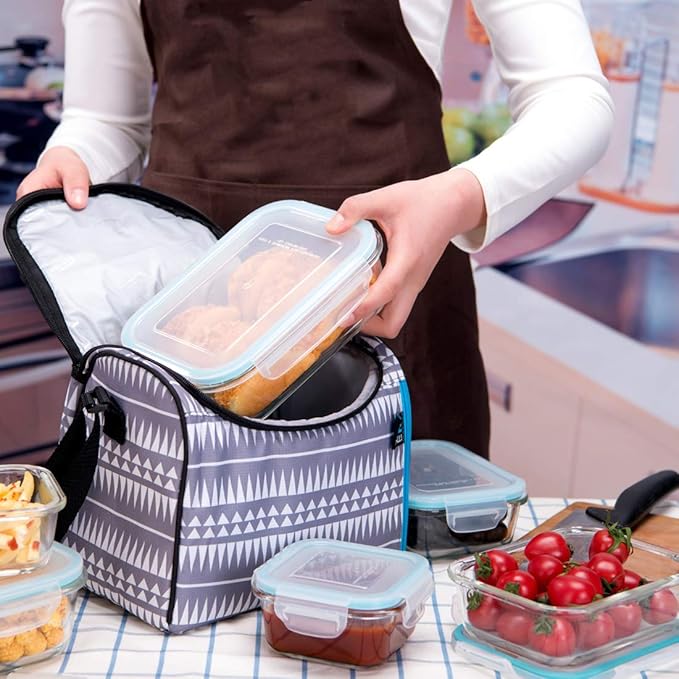 18 Piece Glass Food Storage Containers