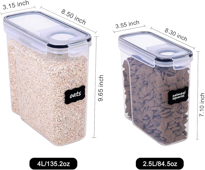 Cereal Containers Storage Set
