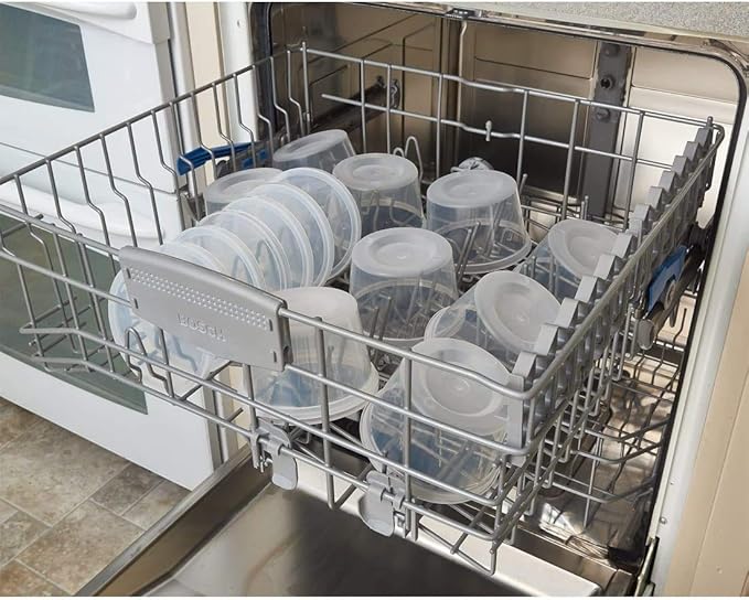 DuraHome - Deli Containers - 40 Pack BPA-Free Plastic Microwaveable Clear Food