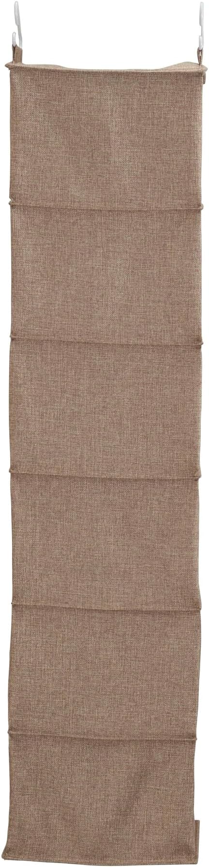 Household Essentials 6 Shelf Hanging Closet Organizer, Hanging Closet Shelf