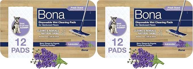 Bona® Disposable Wet Cleaning Pads