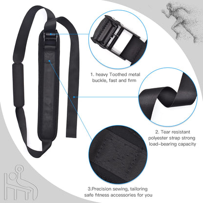 XonyiCos Nordic Strap for Bench – Nordic Curl Strap Hamstring for Strength Training, Leg Exercise | Hamstring Machine Alternative