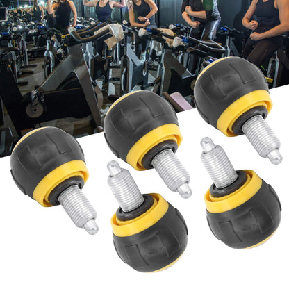 Joyzan Pull Pin Spring Knob, Exercise Bike M16 Pop Locking Screw Adjustment Release Fitness Universal Height Adjust Grip Replacement Equipment Training Machines Stationary Bicycle Weight Bench 5PCS