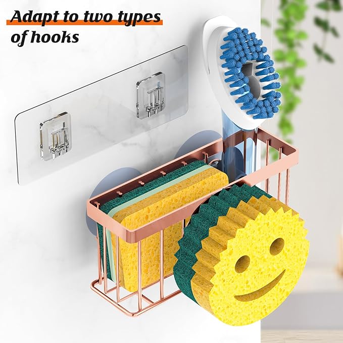 Sponge Holder Smiley Face, Sink Caddy