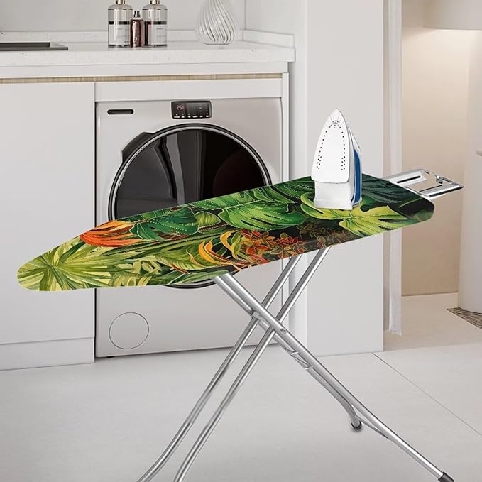 Tropical Palm Easy Installation 15x54 Ironing Board Cover and Pad