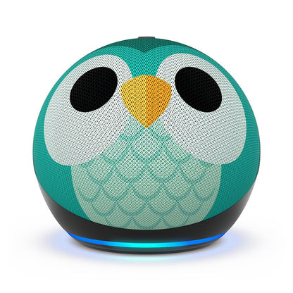 Echo Dot Kids (newest gen) | Wi-Fi and Bluetooth smart speaker with Alexa | With 1 year of Amazon Kids+ content | Owl